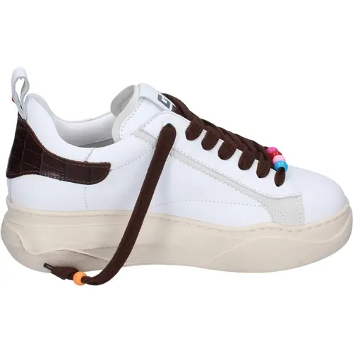 Vintage Leder Damen Sneakers , Damen, Größe: 41 EU - Gio+ - Modalova