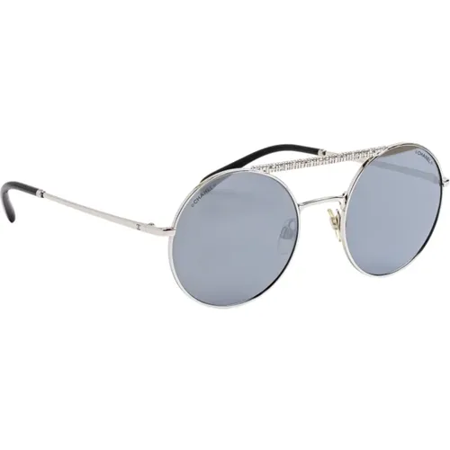 Stilvolle Sonnenbrille mit Zubehör , Damen, Größe: 53 MM - Chanel - Modalova