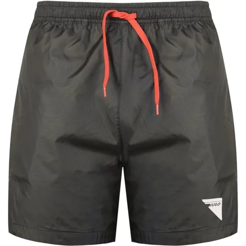 Dreyhound_X Performance-Stretch Shorts , male, Sizes: S - Hugo Boss - Modalova