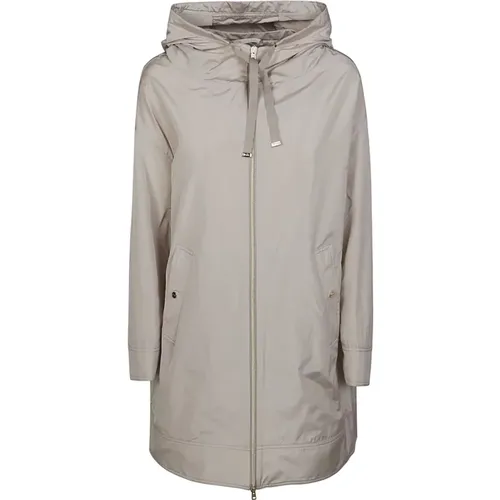 Hooded Parka Jacket , female, Sizes: M - Herno - Modalova