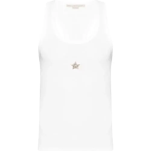 Weiße T-Shirts & Polos für Frauen , Damen, Größe: XS - Stella Mccartney - Modalova