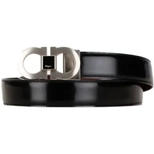 Pre-owned Leather belts , male, Sizes: ONE SIZE - Salvatore Ferragamo Pre-owned - Modalova