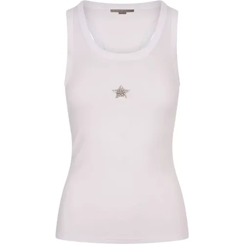 Crystal Star Tank Top , female, Sizes: M, XS, S - Stella Mccartney - Modalova