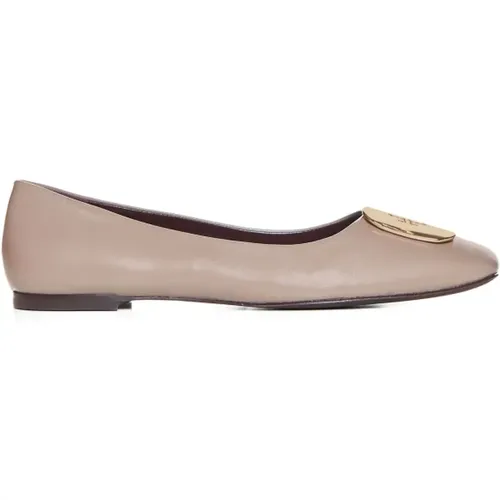 Flat Shoes for Women , female, Sizes: 7 UK, 5 1/2 UK, 4 UK - TORY BURCH - Modalova