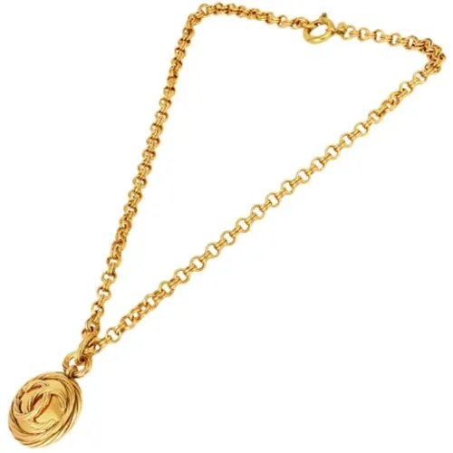 Pre-owned Metal chanel-jewelry , female, Sizes: ONE SIZE - Chanel Vintage - Modalova