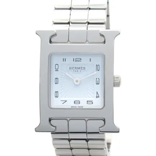 Pre-owned Stainless Steel watches , female, Sizes: ONE SIZE - Hermès Vintage - Modalova