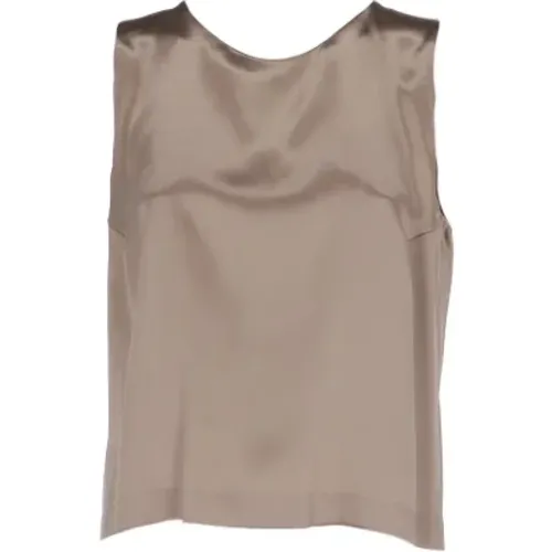 Pre-owned Silk tops , female, Sizes: XL - Chanel Vintage - Modalova