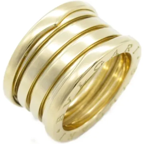 Pre-owned Gold rings , female, Sizes: ONE SIZE - Bvlgari Vintage - Modalova