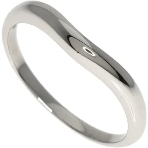 Pre-owned Platinum rings , female, Sizes: ONE SIZE - Bvlgari Vintage - Modalova