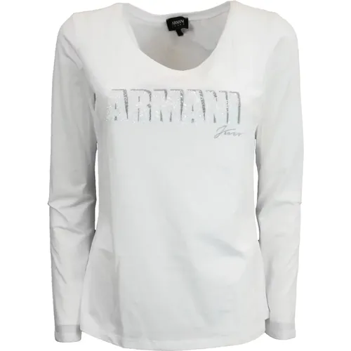 Biancolatte Tee Armani Jeans - Armani Jeans - Modalova