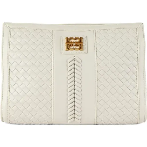 Eco-leather Handbag with Zip Closure , female, Sizes: ONE SIZE - La Carrie - Modalova