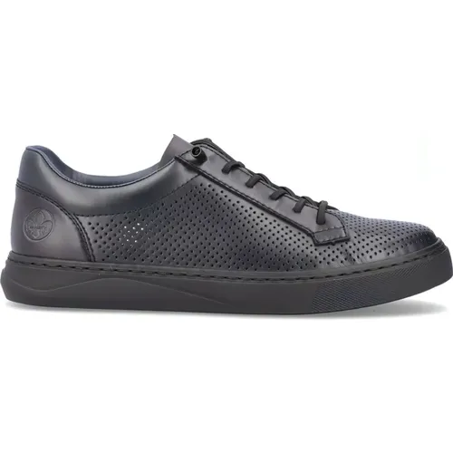 Leather Sneakers for Men , male, Sizes: 7 UK, 10 UK - Rieker - Modalova