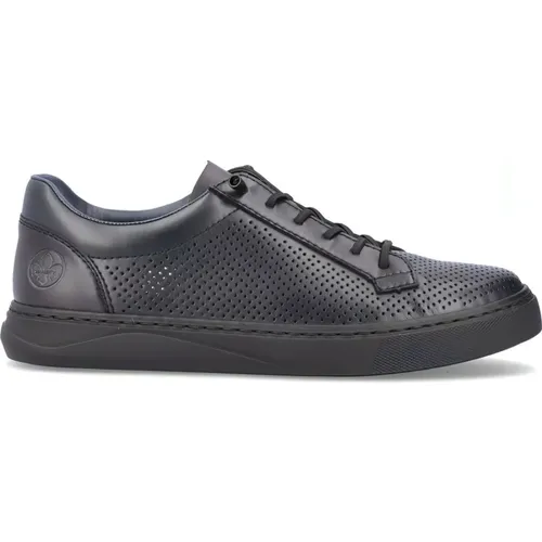 Leather Sneakers for Men , male, Sizes: 7 UK - Rieker - Modalova