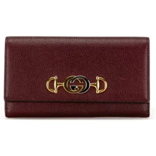 Pre-owned Leder portemonnaies - Gucci Vintage - Modalova