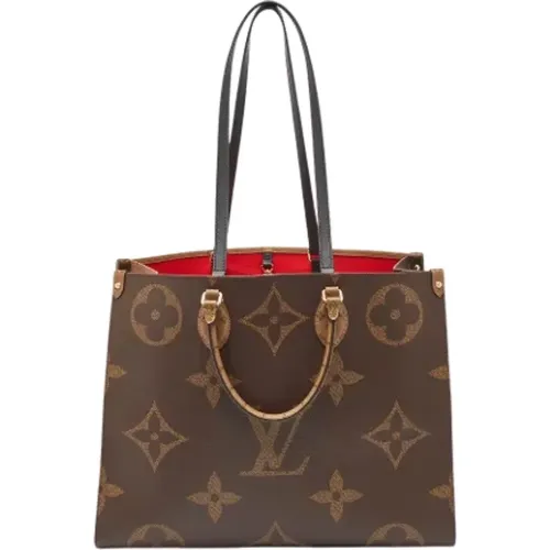 Pre-owned Leather totes , female, Sizes: ONE SIZE - Louis Vuitton Vintage - Modalova