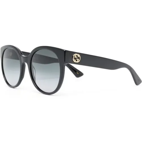 Gg0035Sn 001 Sunglasses , female, Sizes: 54 MM - Gucci - Modalova