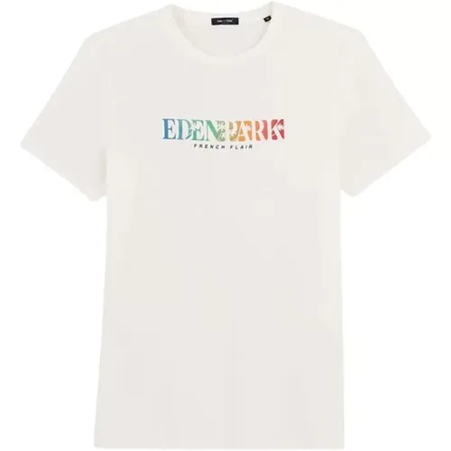 Roundeck t-shirt , male, Sizes: M, XL - Eden Park - Modalova