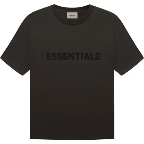 Schwarzes Logo T-Shirt Limited Edition , Herren, Größe: L - Fear Of God - Modalova