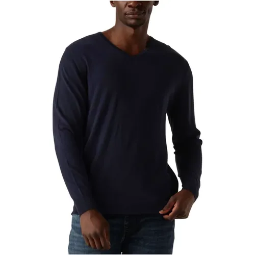 Herren V-Ausschnitt Pullover , Herren, Größe: L - Profuomo - Modalova