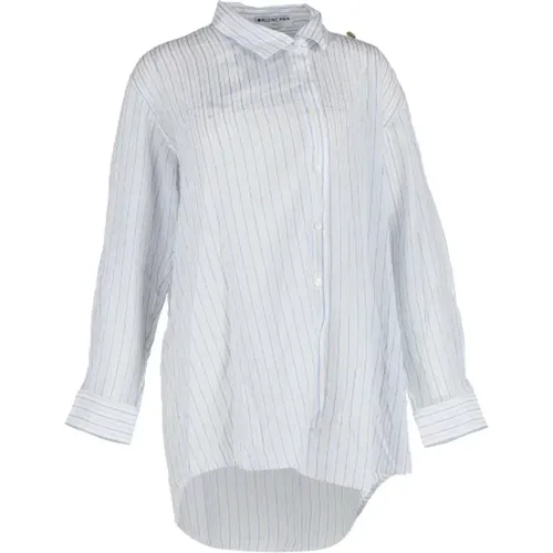 Pre-owned Cotton tops , female, Sizes: L - Balenciaga Vintage - Modalova