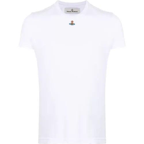Orb Logo T-shirts and Polos , male, Sizes: L, XS - Vivienne Westwood - Modalova
