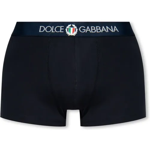 Boxers with logo , male, Sizes: S, XL, M, L - Dolce & Gabbana - Modalova