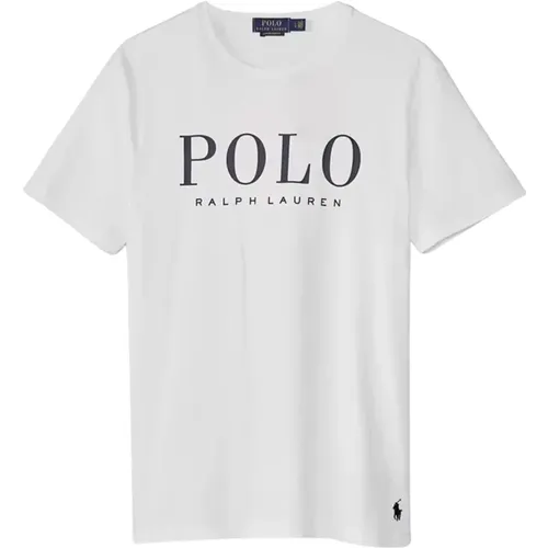 Bequemes und stilvolles 100% Baumwoll-T-Shirt für Herren , Herren, Größe: 2XL - Ralph Lauren - Modalova