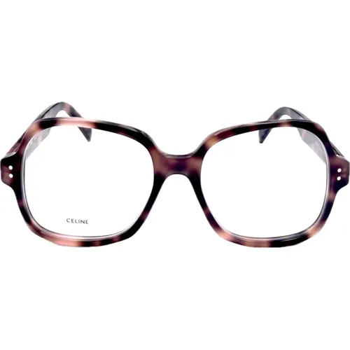 Minimalistische Oversized Quadratische Rahmenbrille , Damen, Größe: 53 MM - Celine - Modalova