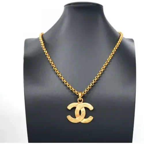 Pre-owned Metal chanel-jewelry , female, Sizes: ONE SIZE - Chanel Vintage - Modalova