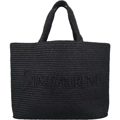 Travel Tote Bag Ss24 , male, Sizes: ONE SIZE - Saint Laurent - Modalova