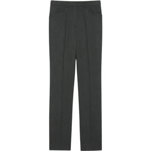 Stretch Grey Trousers , female, Sizes: S, L, M - Iblues - Modalova