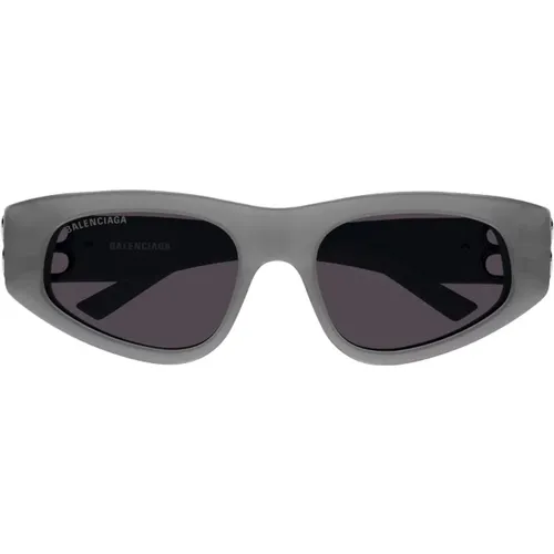 Grey Ss23 Womens Sunglasses , female, Sizes: 53 MM - Balenciaga - Modalova