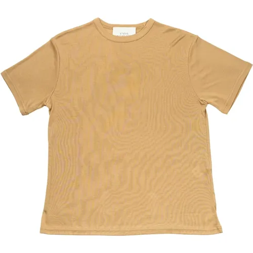 T-shirt in sabbia , female, Sizes: S, M - Studio Nicholson - Modalova