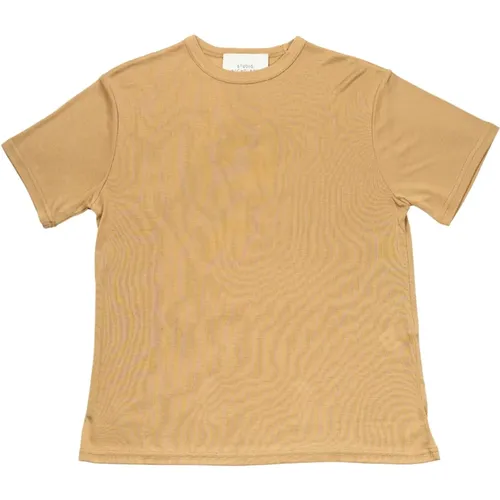 T-shirt in sabbia , female, Sizes: S, XS, M - Studio Nicholson - Modalova