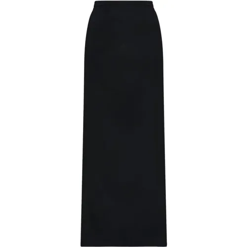 Elasticized Cadì Skirt , female, Sizes: XS - Dolce & Gabbana - Modalova