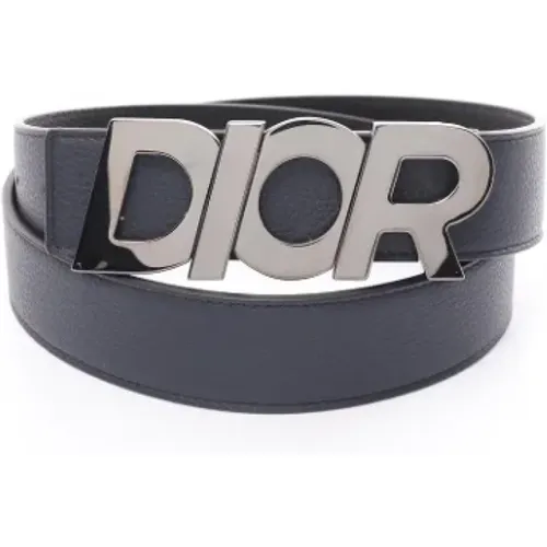 Pre-owned Leather belts , male, Sizes: ONE SIZE - Dior Vintage - Modalova