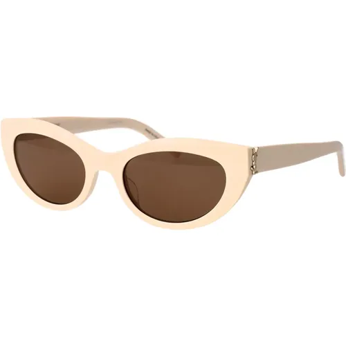 Stylische Sonnenbrille SL M115 - Saint Laurent - Modalova