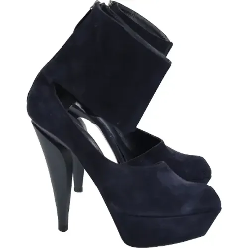 Pre-owned Suede heels , female, Sizes: 4 1/2 UK - Jil Sander Pre-owned - Modalova