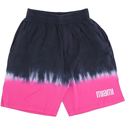 Miami Heat Tie Dye Basketball Shorts - Mitchell & Ness - Modalova