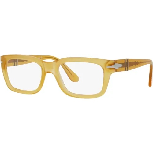 Stylish Eyewear Frames in Miele Color , unisex, Sizes: 57 MM - Persol - Modalova