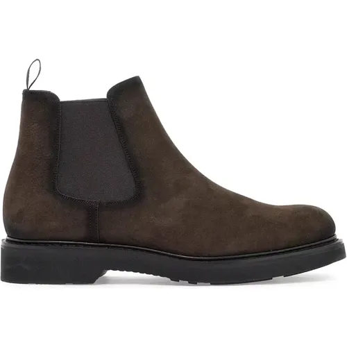 Nubuck Leather Chelsea Ankle Boots , male, Sizes: 8 1/2 UK, 8 UK, 6 UK, 9 UK, 7 1/2 UK, 7 UK - Church's - Modalova