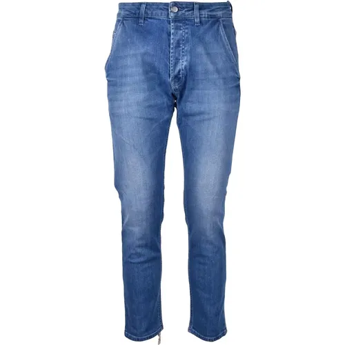 Slim-Fit-Jeans für Männer , Herren, Größe: W35 - Don The Fuller - Modalova