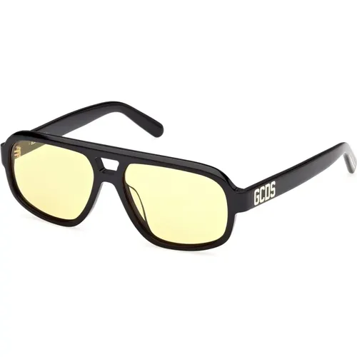 Square Sunglasses Glossy Unisex , unisex, Sizes: 54 MM - Gcds - Modalova