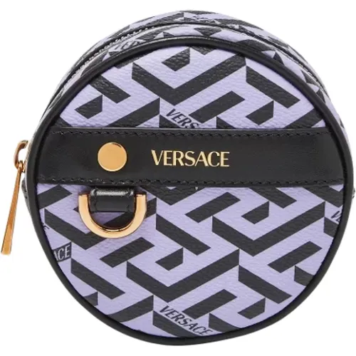 Pre-owned Leather pouches , female, Sizes: ONE SIZE - Versace Pre-owned - Modalova