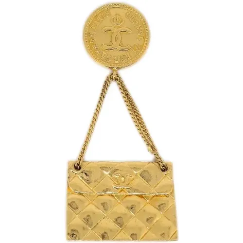 Pre-owned Gold broschen - Chanel Vintage - Modalova