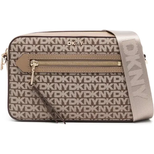 Casual Beige Crossbody Tasche DKNY - DKNY - Modalova