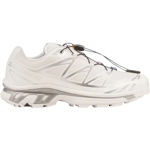 Trail Sneaker Xt-6 GTX Weiß/Silber , Herren, Größe: 44 EU - Salomon - Modalova