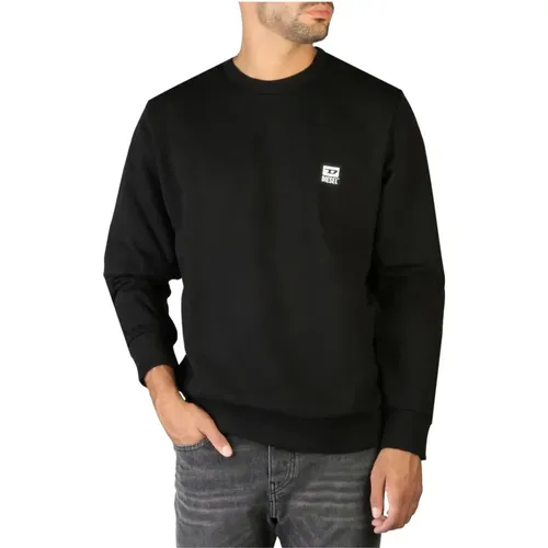 Logo Sweatshirt, Regular Fit , Herren, Größe: XS - Diesel - Modalova
