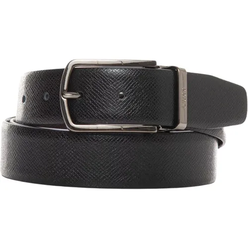 BicoloLeather Reversible Belt , male, Sizes: ONE SIZE - Boss - Modalova