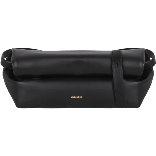 Soft Rollup Flap Shoulder Bag , female, Sizes: ONE SIZE - Jil Sander - Modalova